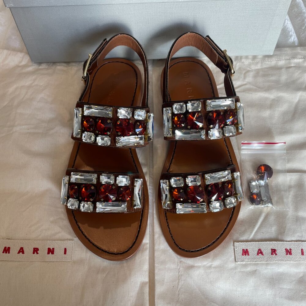 MARNI Crystal Sandals
